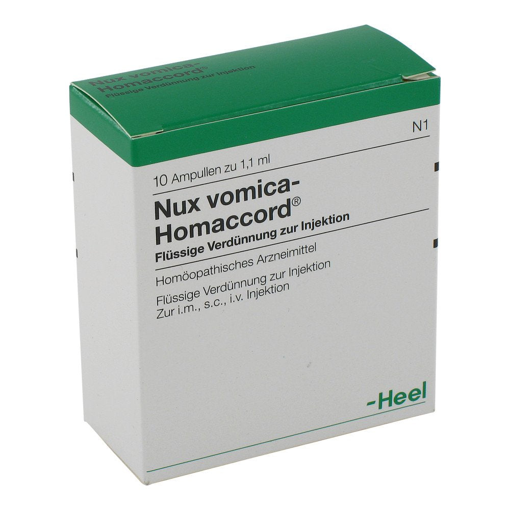 Nux Vomica Homaccord Ampullen (10 stk)