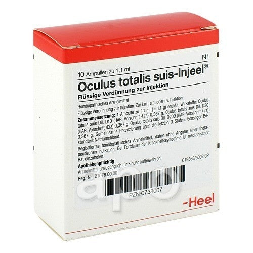 Oculus Totalis Suis Injeel Ampullen (10 stk)