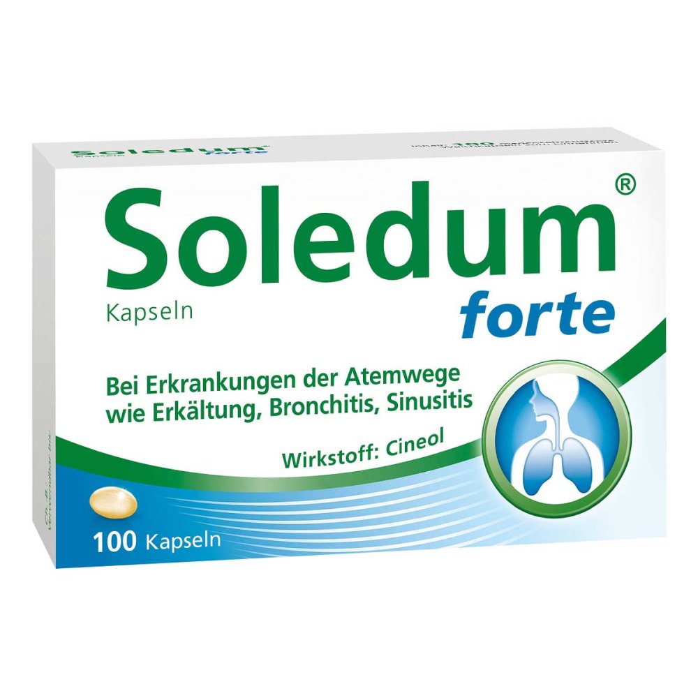 Soledum Kapseln Forte 200 Mg (100 stk)