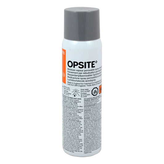 Das Produktfoto zeigt Opsite Spray Sprühverband (12X240 ml) PZN 00744539