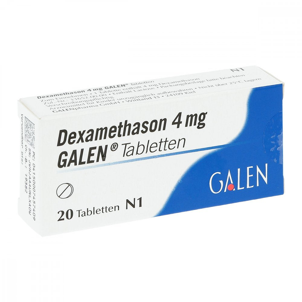 Dexamethason 4 Mg Galen Tabletten (20 stk)