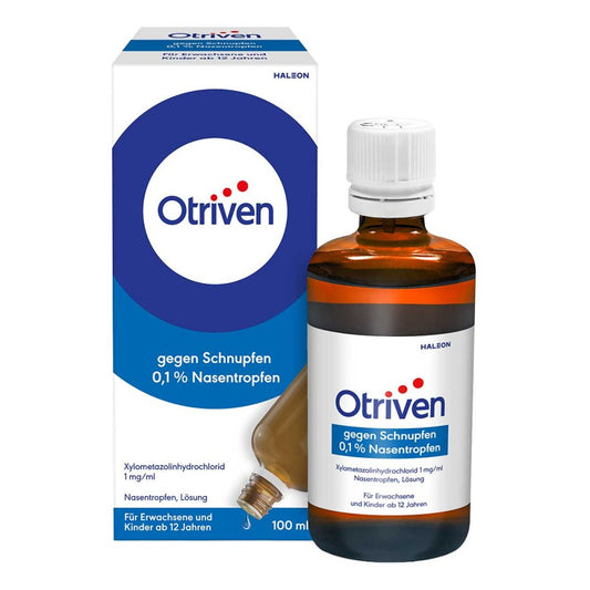 Otriven 0,1% Nasentropfen Nachfüllfla.Praxisbedarf (100 ml)
