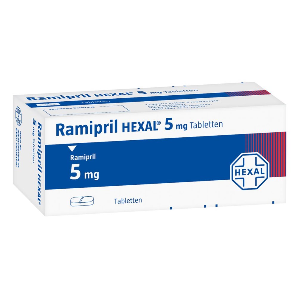 Ramipril Hexal 5 Mg Tabletten (100 stk)