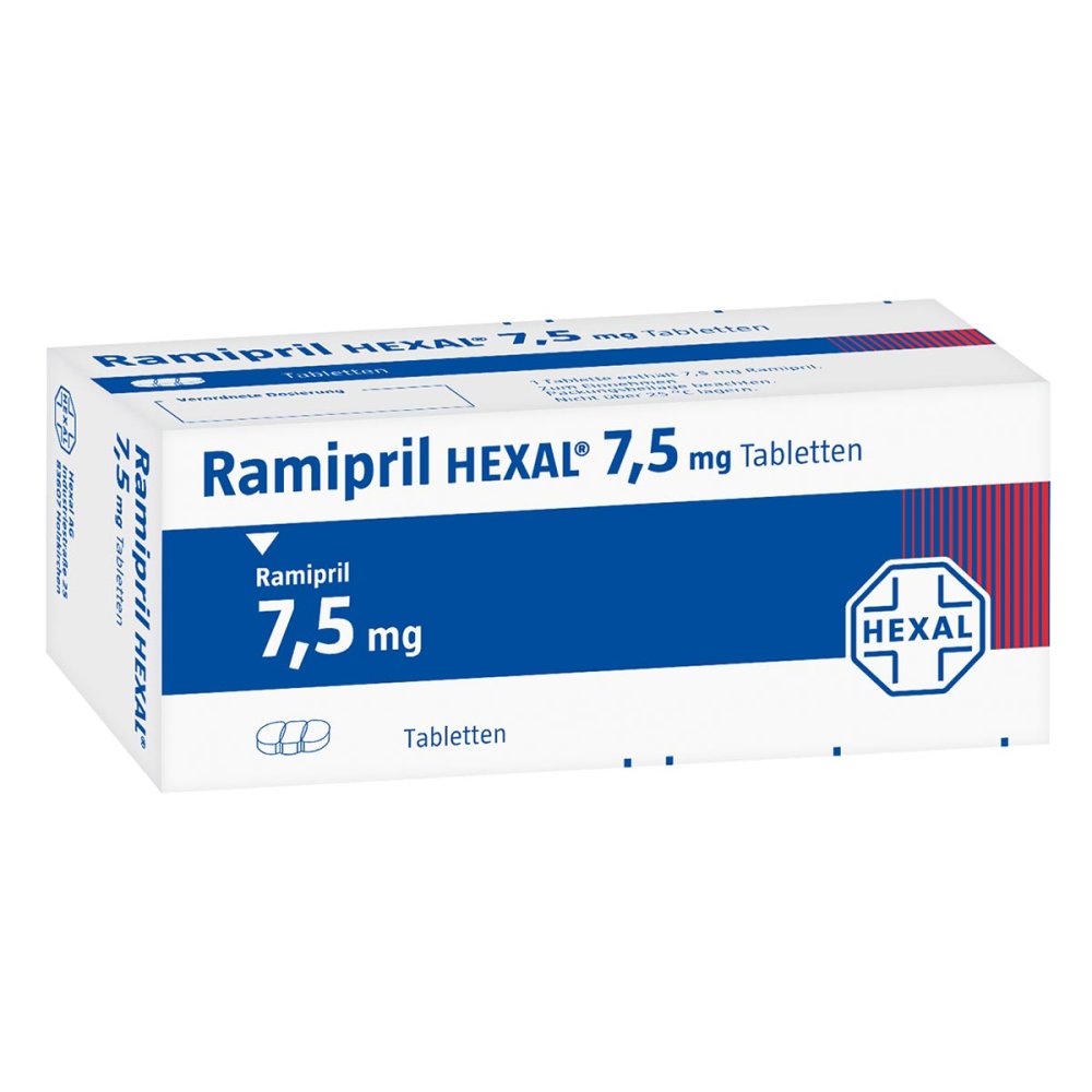 Ramipril Hexal 7,5 Mg Tabletten (100 stk)