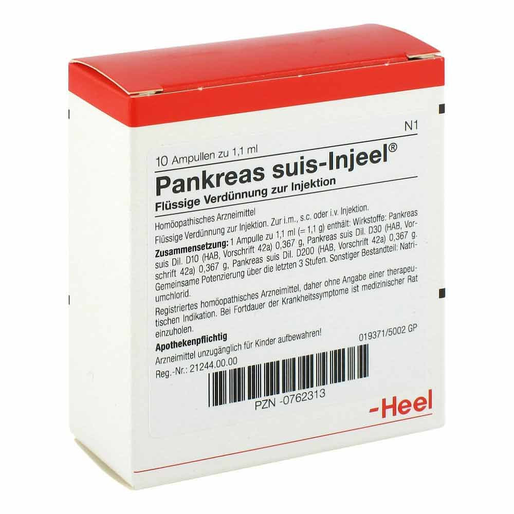 Pankreas Suis Injeel Ampullen (10 stk)