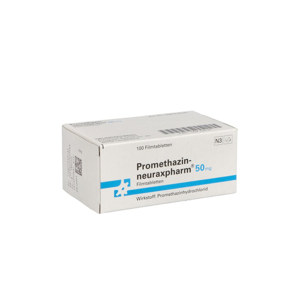 Promethazin-Neuraxpharm 50 Mg Filmtabletten (100 stk)