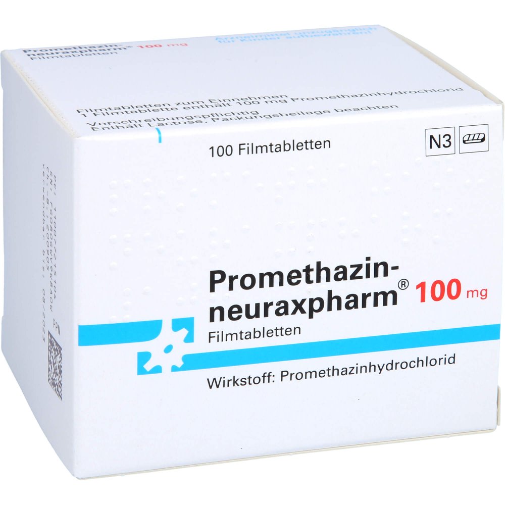 Promethazin-Neuraxpharm 100 Mg Filmtabletten (100 stk)