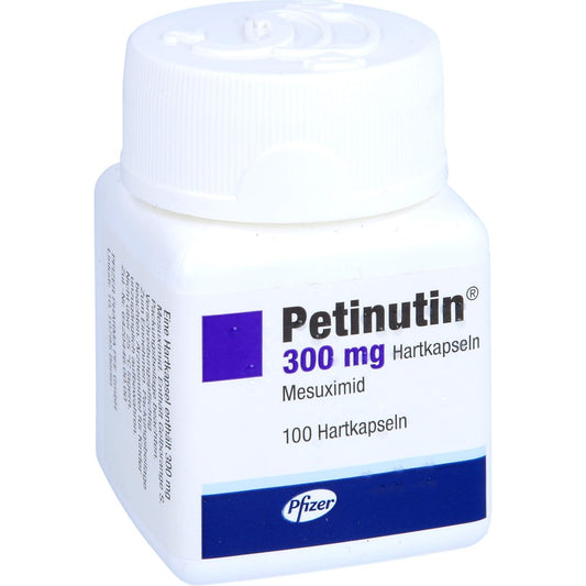 Das Produktfoto zeigt Petinutin 300 Hartkapseln (100 stk) PZN 00796588