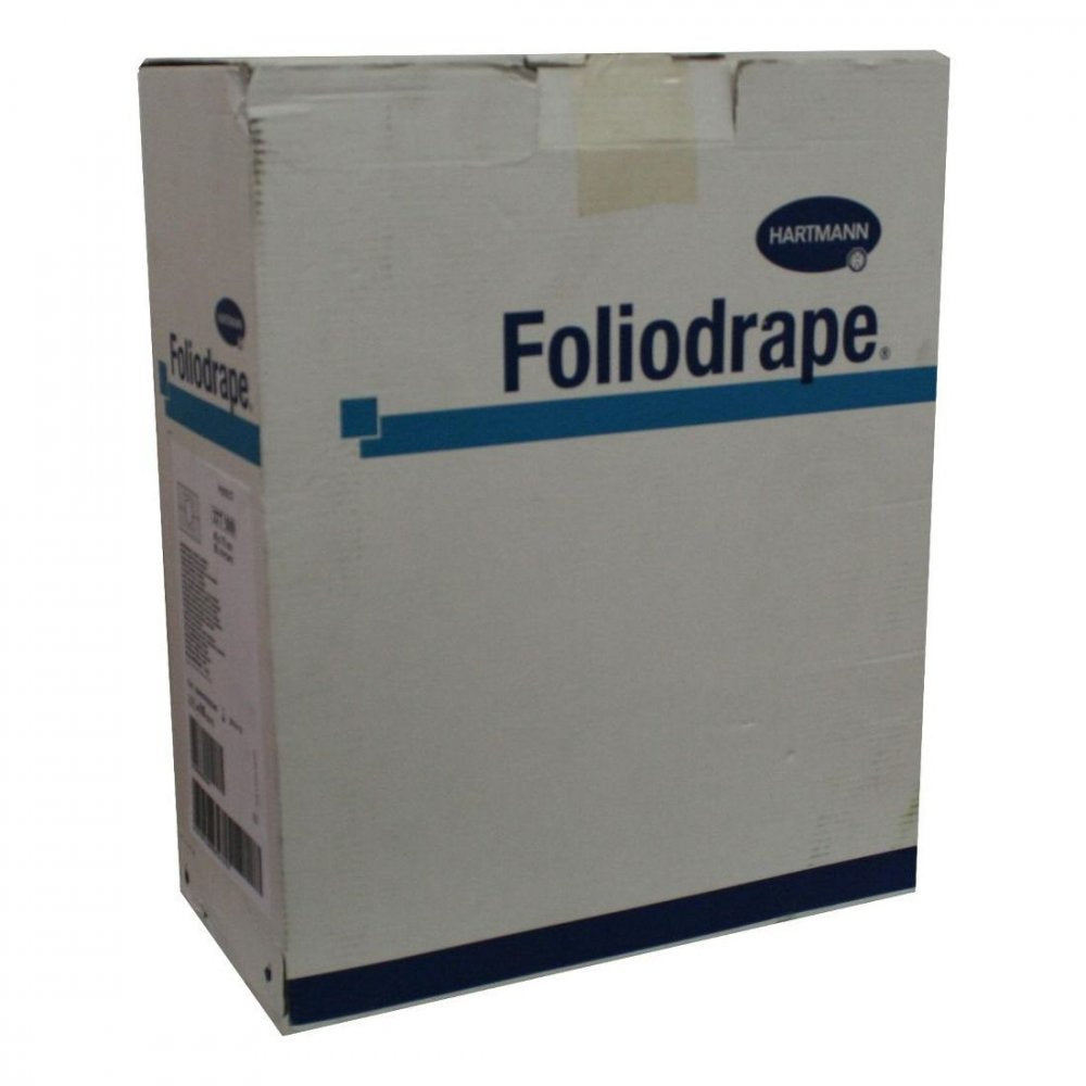 Das Produktfoto zeigt Foliodrape Protect Lochtuch 45x75 Cm 2t.Selbstkl. (65 stk) PZN 00798268