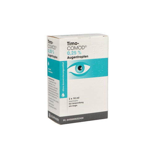 Timo Comod 0,25% Augentropfen (2X10 ml)