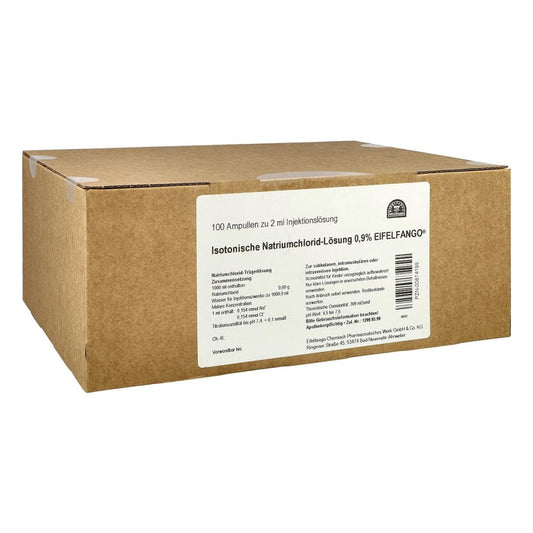 Isotonische Nacl Lösung 0,9% Eifelfango Inj.-Lsg. (100X2 ml)