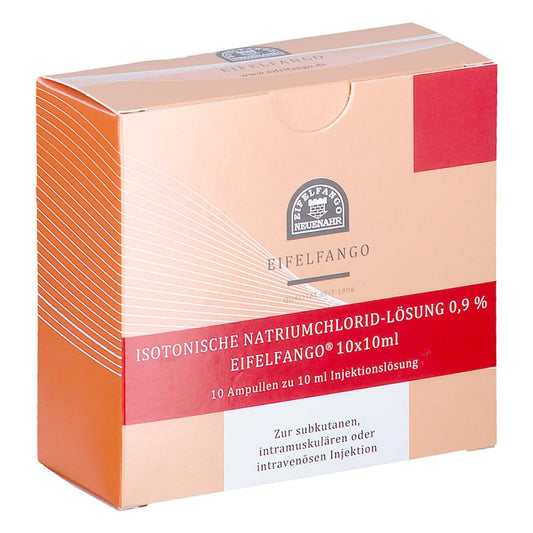 Isotonische Nacl Lösung 0,9% Eifelfango Inj.-Lsg. (10X10 ml)
