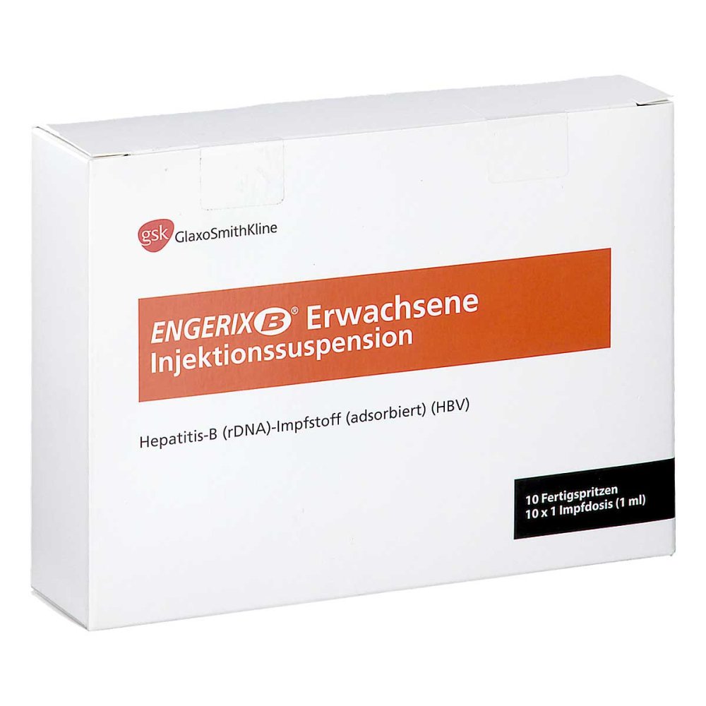 Engerix-B Erwachsene Inj.-Susp.I.E.Fertigspritze (10 stk)