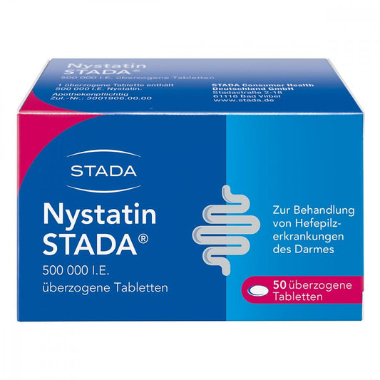Nystatin Stada 500.000 I.E. Überzogene Tab. (50 stk)