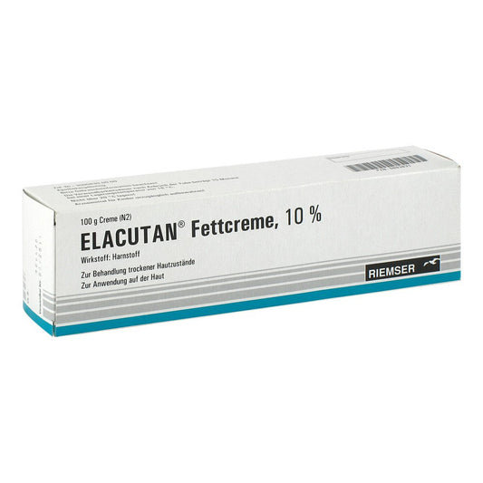 Das Produktfoto zeigt Elacutan Fettcreme (100 g) PZN 00893831