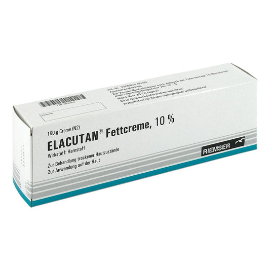 Das Produktfoto zeigt Elacutan Fettcreme (150 g) PZN 00896953