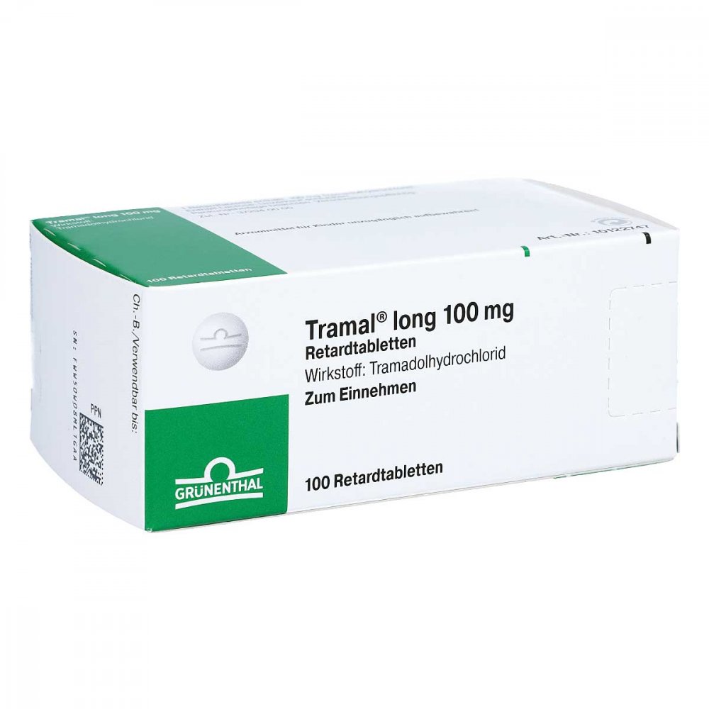 Tramal Long 100 Mg Retardtabletten (100 stk)