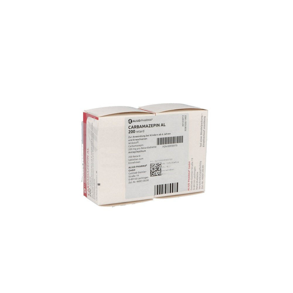 Das Produktfoto zeigt Carbamazepin Al 200 Retard Tabl. (200 stk) PZN 00958370