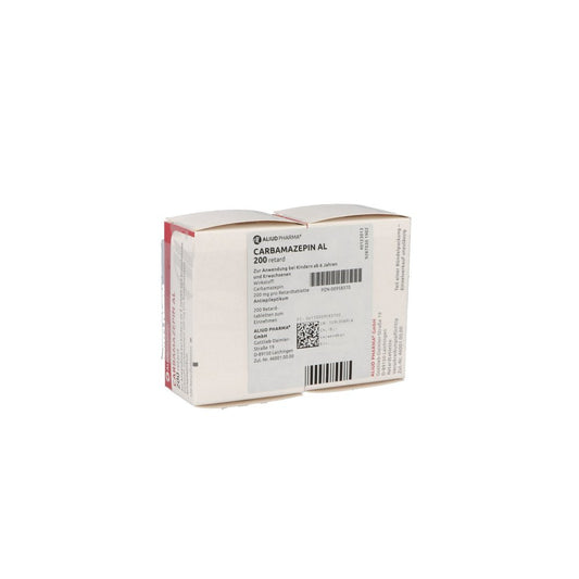 Das Produktfoto zeigt Carbamazepin Al 200 Retard Tabl. (200 stk) PZN 00958370