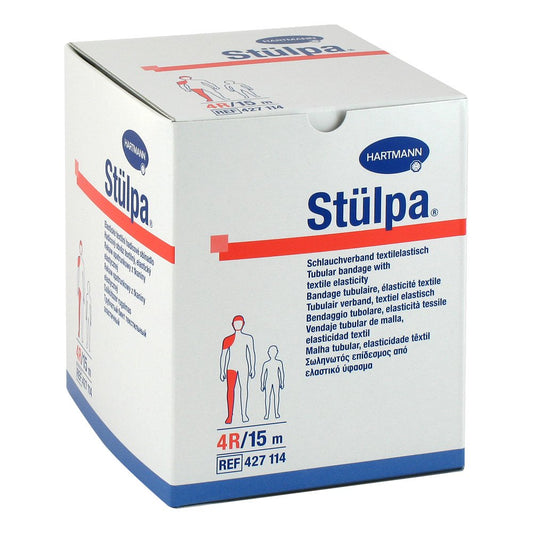 Das Produktfoto zeigt Stülpa Rolle 4r 10 Cmx15 M Kopf/Bein/Ach. (1 stk) PZN 00983095