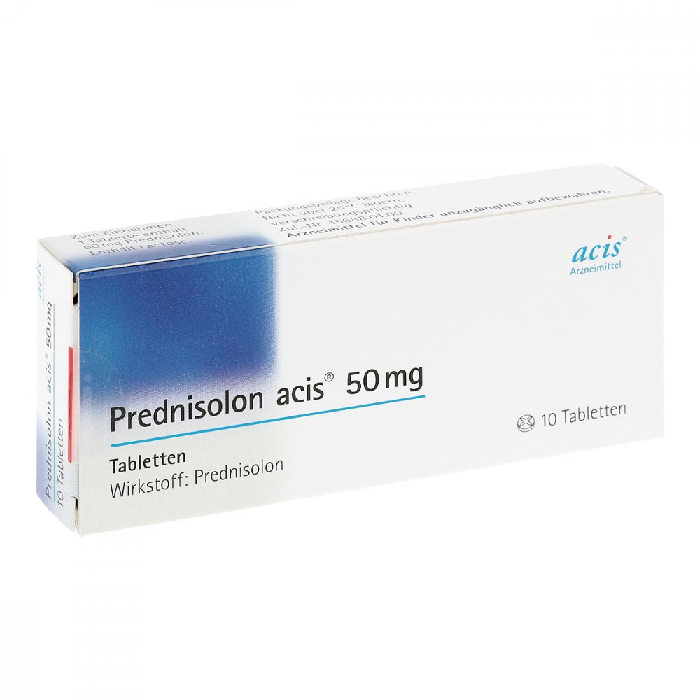 Prednisolon Acis 50 Mg Tabletten (10 stk)