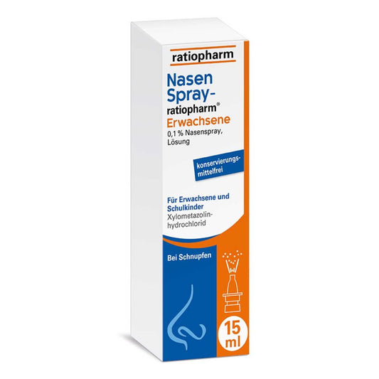 Nasenspray-Ratiopharm Erwachsene Kons.Frei (15 ml)