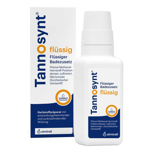 Das Produktfoto zeigt Tannosynt Flüssig (100 g) PZN 01004342