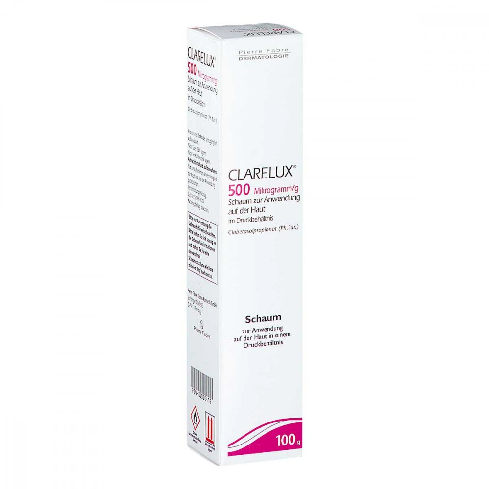Clarelux 500 Μg/G Schaum Z.Anwendung A.D.Haut (100 g)