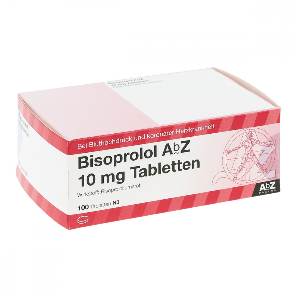 Bisoprolol Abz 10 Mg Tabletten (100 stk)