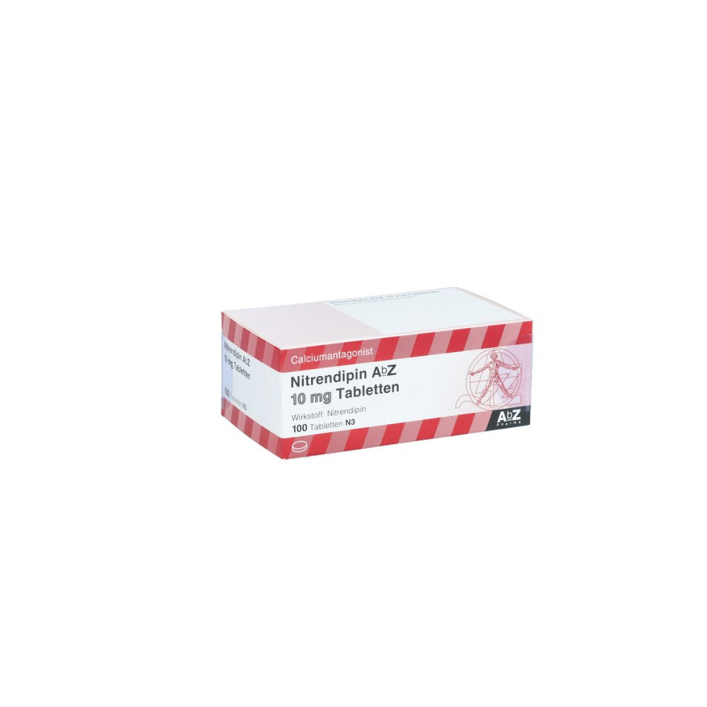 Nitrendipin Abz 10 Mg Tabletten (100 stk)