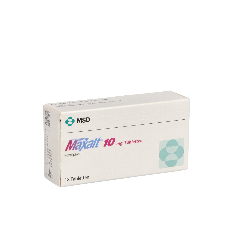 Maxalt 10 Mg Tabletten (18 stk)