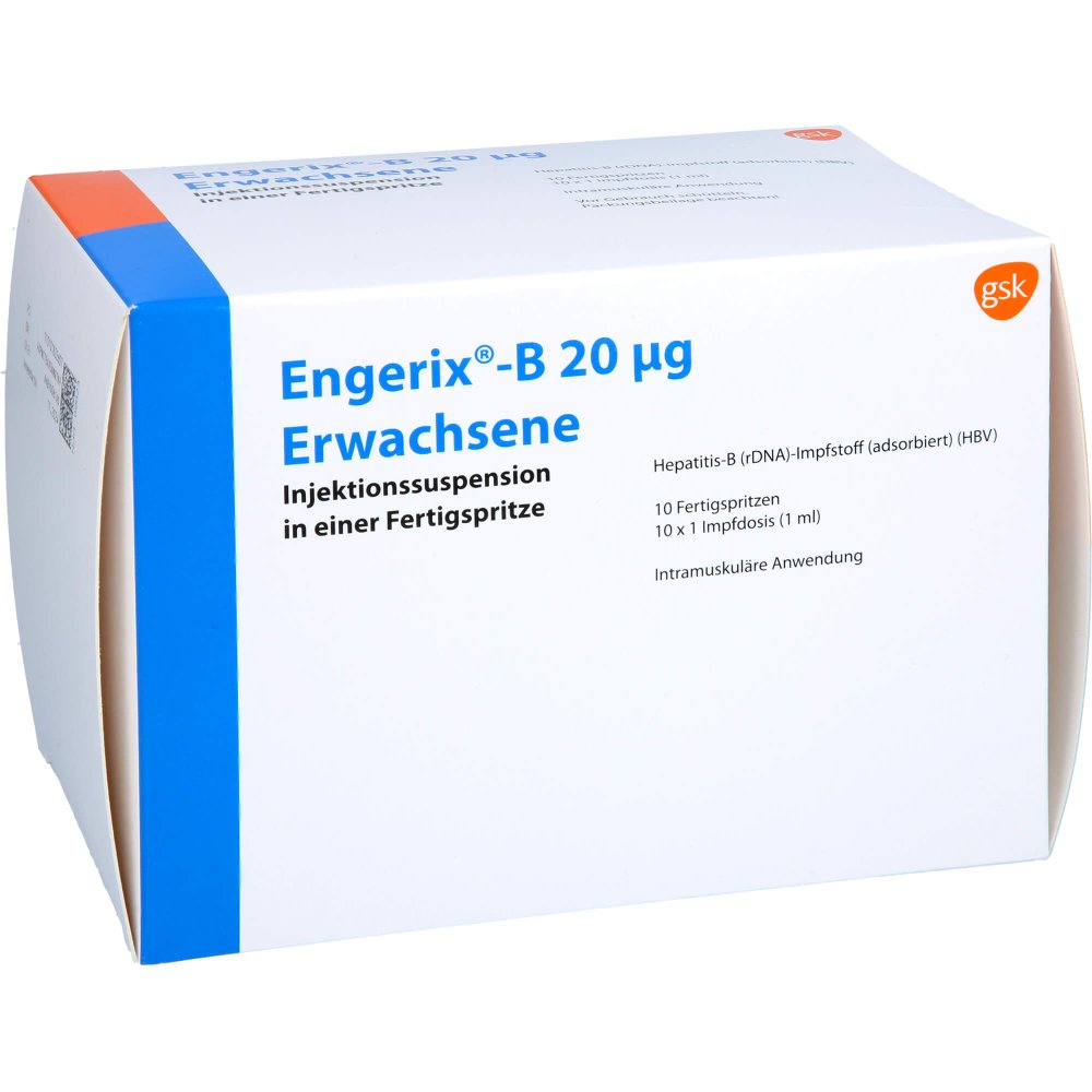 Engerix-B Erwachsene Inj.-Susp.I.E.Fertigspritze (10 stk)