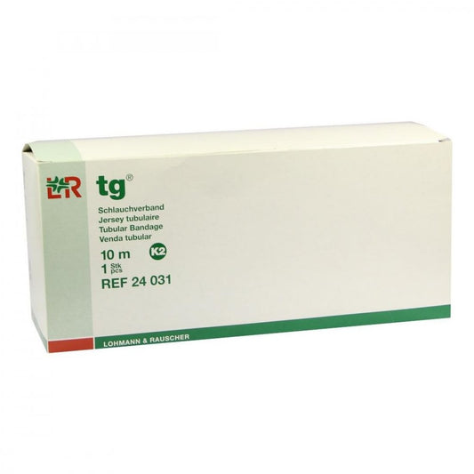 Das Produktfoto zeigt Tg Schlauchverband Gr.K2 10 M Weiß (1 stk) PZN 01020200