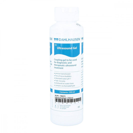 Das Produktfoto zeigt Ultraschallgel (250 ml) PZN 01040846