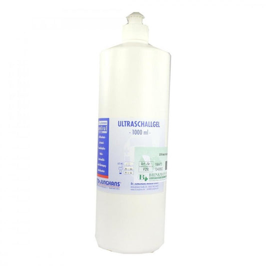 Das Produktfoto zeigt Ultraschallgel (1000 ml) PZN 01040852