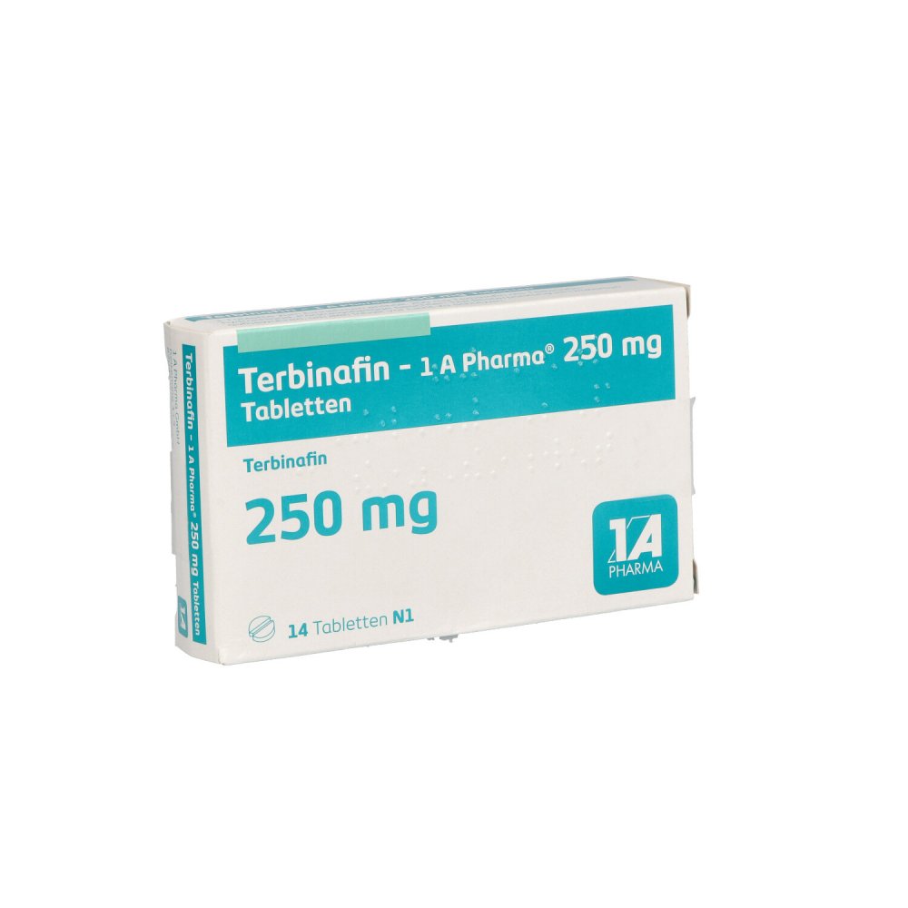 Terbinafin-1a Pharma 250 Mg Tabletten (14 stk)