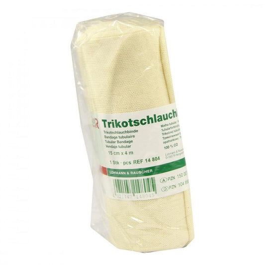 Das Produktfoto zeigt Trikotschlauch Binde 15 Cmx4 M (1 stk) PZN 01048983