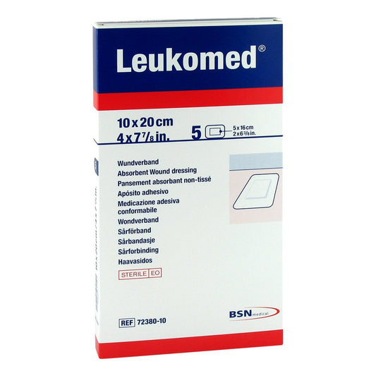 Leukomed Sterile Pflaster 10x20 Cm (5 stk)
