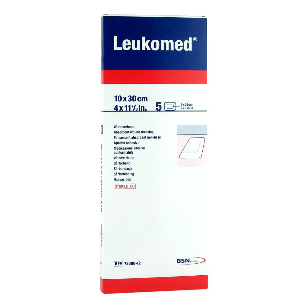 Leukomed Sterile Pflaster 10x30 Cm (5 stk)