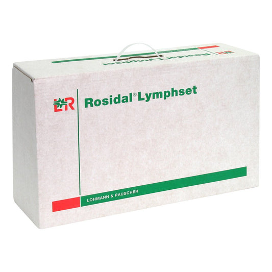 Das Produktfoto zeigt Lymphset 6 Bein Groß Schaumstoffbinde (1 stk) PZN 01059490