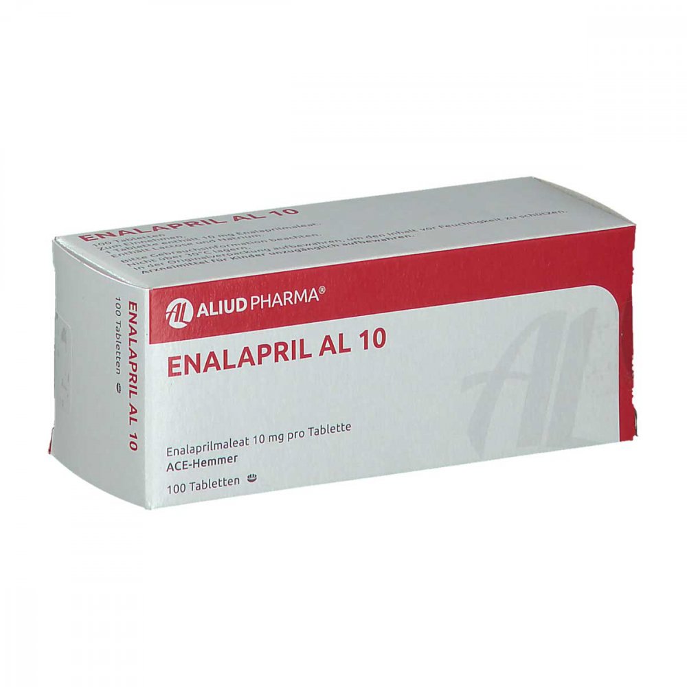 Enalapril Al 10 Tabletten (100 stk)