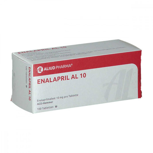Das Produktfoto zeigt Enalapril Al 10 Tabletten (100 stk) PZN 01097740