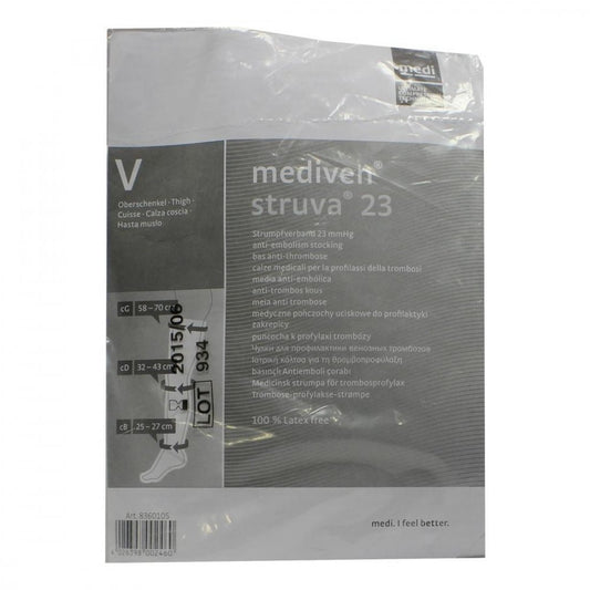 Das Produktfoto zeigt Mediven Struva 23 Gr.5 Oberschenk.M.Noppenhaftb. (2 stk) PZN 01109443