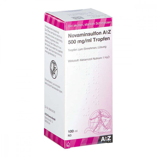 Novaminsulfon Abz 500 Mg/Ml Tropfen Zum Einnehmen (100 ml)