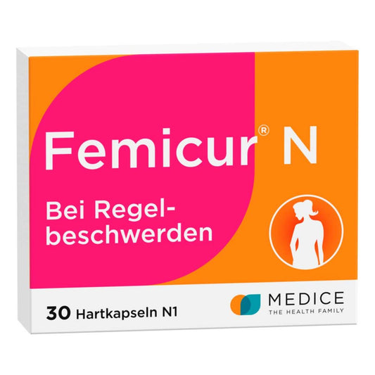 Das Produktfoto zeigt Femicur N Kapseln (30 stk) PZN 01129078