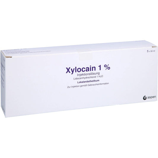 Xylocain 1% Flaschen Injektionslösung (5X50 ml)