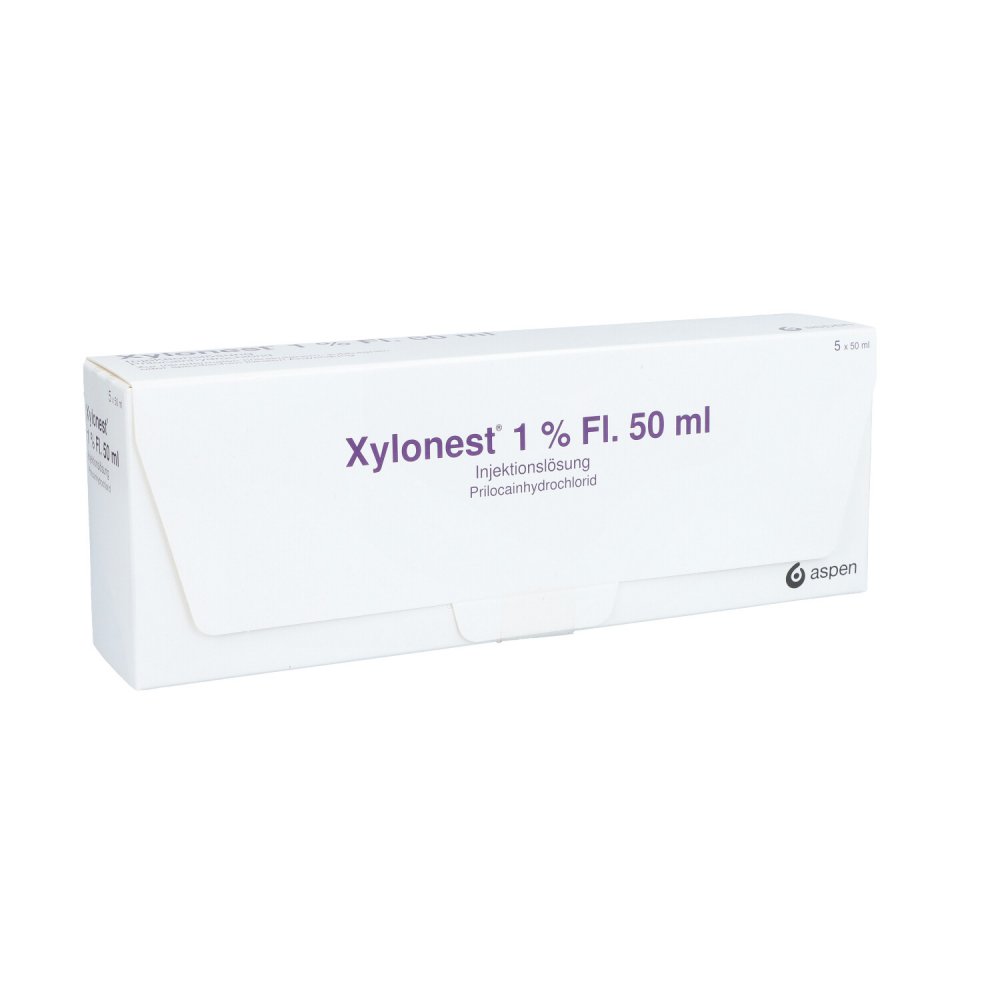 Xylonest 1% Flasche Injektionslösung (5X50 ml)