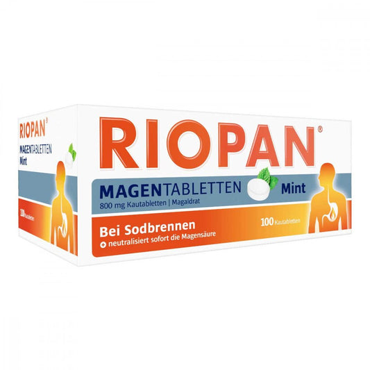 Riopan Magen Tabletten Mint 800 Mg Kautabletten (100 stk)