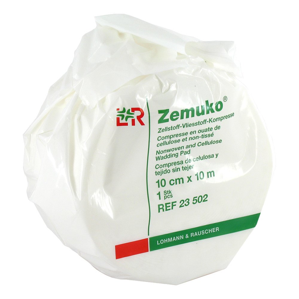 Zemuko Vliesstoff-Kompr.Gerollt 10 Cmx10 M (1 stk)