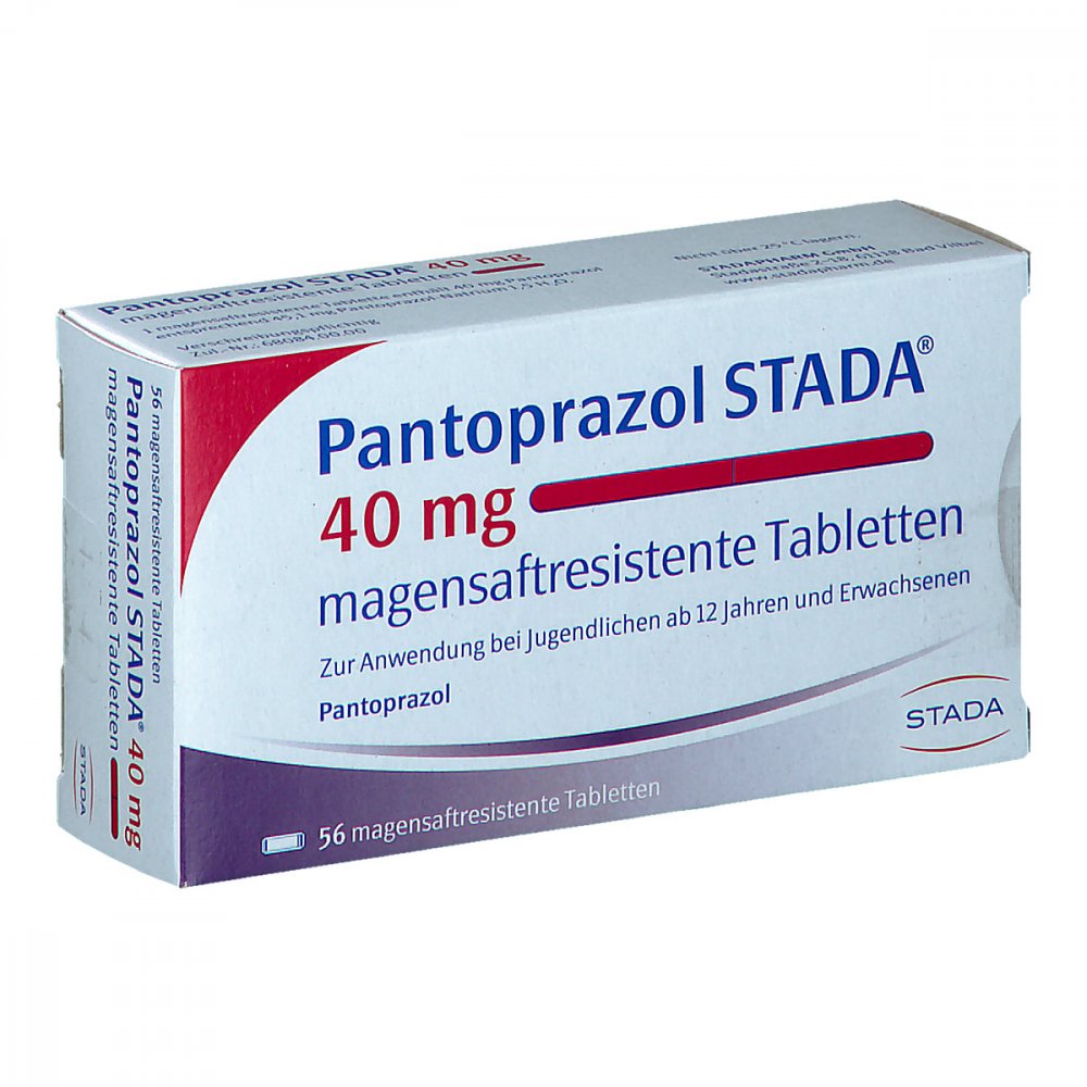 Pantoprazol Stada 40 Mg Magensaftres.Tabletten (56 stk)